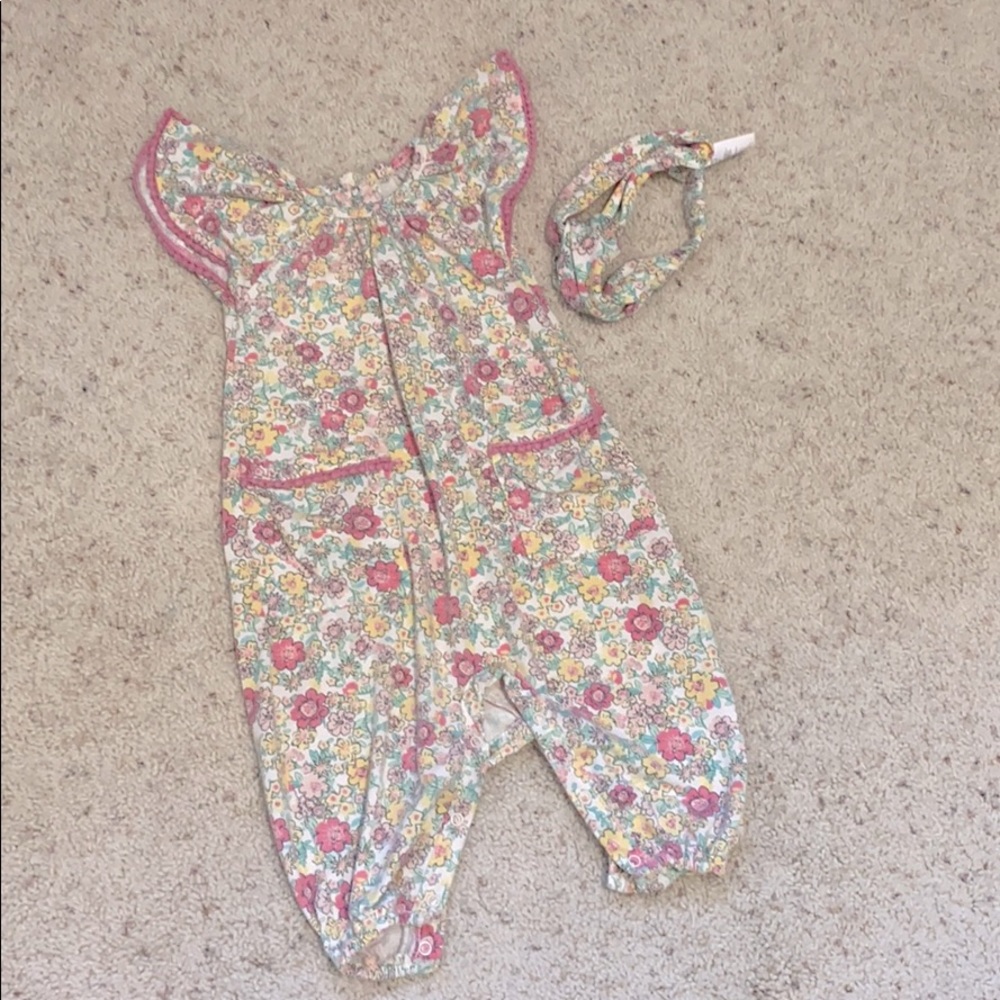 Jessica Simpson boho baby romper 6-9